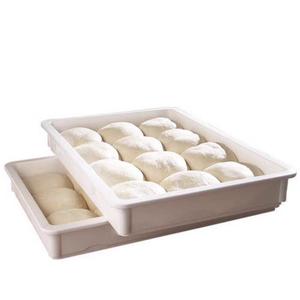 Commercial Quality Stackable Pizza Dough Proofing fermenting Box Trays with Lids