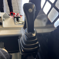 Mini-chargeuse compacte chinoise 4x4 à cabine fermée et moteur diesel, à vendre en Amérique et en Europe