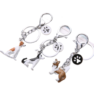 Cadeaux en stock : porte-clés pour animaux <span class=keywords><strong>de</strong></span> compagnie, porte-clés <span class=keywords><strong>Corgi</strong></span>, porte-clés <span class=keywords><strong>Berger</strong></span>, porte-clés Beagle Hound - Product Image 1