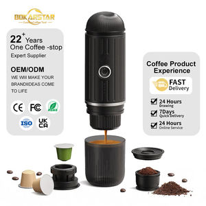 USB 19 Bar calefacción 2 en 1 portátil Brew <span class=keywords><strong>Barista</strong></span> Cápsula de café automática goteo viaje Espresso máquina de café eléctrica - Product Image 1