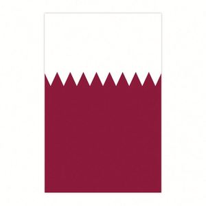 Qatar National Country <b>Flag</b> Polyester String <b>Flag</b> for Birthday Party Festival Decoration Digital Printing Techniques - Product Image 2