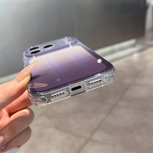 IMD Aurora Laser Gradient Lens <b>Protector</b> <b>Phone</b> Case For iPhone 17 16 15 Pro Max,for iphone 17 case with green laser - Product Image 6