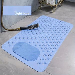 Alfombra de Baño Antideslizante de Color Sólido con Ventosas, Impermeable y Resistente a la Suciedad, para Hogar y Hotel, con Función de Masaje para el Suelo del Inodoro - Product Image 3