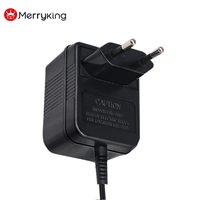 Transformateur linéaire Merryking Adaptateur AC/AC 110VAC 9VAC 12VAC 24VAC 1000mA US Wall Mount AC Power Supply