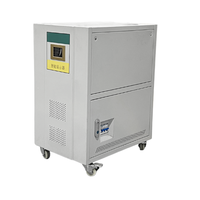 Régulateur de tension automatique triphasé AVR-20kVA avec affichage numérique, protection contre les surcharges et les courts-circuits, matériau en cuivre SVC AC
