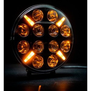 Liancheng 9" 120W 12V Phares ronds neufs pour véhicules tout-terrain 6000K 12000lm pour inspection de camions modifiés et d'excavatrices - Product Image 3