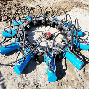 <span class=keywords><strong>Casse</strong></span>-pieux monté sur pneus tout-terrain pour une mobilité aisée sur les chantiers urbains - Product Image 1