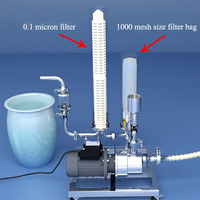 Utilisation commerciale eau fruits vin filtre carbone blanc liqueur vin rouge distillé esprit cartouche filtre Machine