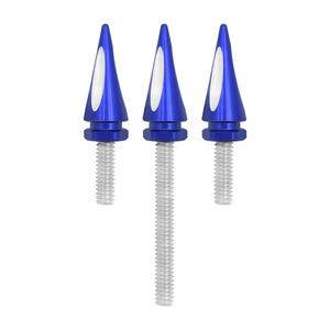 Vis décoratives pour pare-brise de moto, adaptées à la modification des boulons de pare-brise Harley Touring, 3 vis pour modèles 2017 et antérieurs - Product Image 5