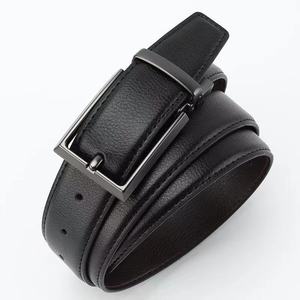 नए पुरुषों की वास्तविक चमड़े के मिश्र धातु सुई बकल बेल्ट रोटेटेटेटेबल टिकाऊ हल्के फैशन व्यवसाय बेल्ट - Product Image 2
