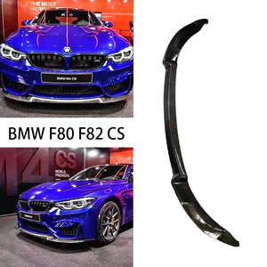 Pour Série 3 F80 M3/F82 M4 Berline, lèvre avant en fibre de carbone style CS, 2013-2019 - Product Image 2