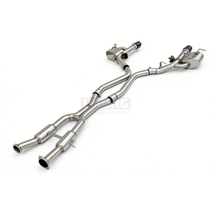 Soupape d'échappement pour Jeep <span class=keywords><strong>Grand</strong></span> Cherokee 5.7/3.6 2010-2022 en acier inoxydable avec soupape d'échappement haute performance cat-back - Product Image 2