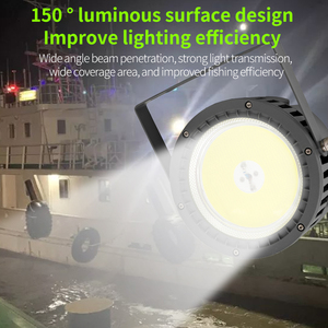 해양 블루 낚시 보트 조명 내구성 야간 낚시 모임 램프를위한 IP67 방수 500W 600W LED 내비게이션 라이트 - Product Image 5