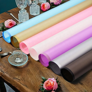 Atractivo y Encantador Papel de Regalo Floral de Phnom Penh, Impermeable, Reciclable, con Diseño de Rosas, para Ramos de Flores, Papel Offset de una Cara - Product Image 3
