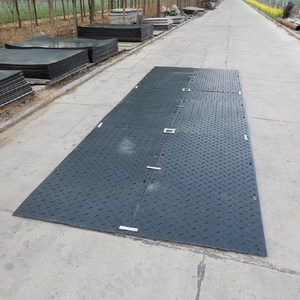 Temporäre Bau-Schwerlastmatten aus PE, Bodenschutzmatten mit Zuschnittservice, 2000x4000mm, 12,7mm Dick - Product Image 4