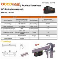 Unité d'automatisation GF New Energy pour tracker solaire à axe unique, modèle GF-S-V2