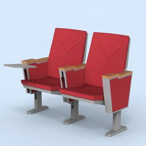 Offre Spéciale : Sièges de Théâtre Gris Commerciaux en Gros, Chaises d'Auditorium pour Églises (Occasion) - Product Image 1
