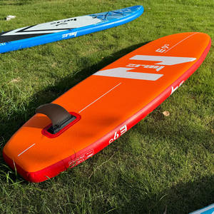 SUP gonflable tout-terrain EVASION E9 275*76*13cm Rouge pour lacs et rivières, ensemble complet avec pagaie, pompe, sac de transport, aileron et leash - Product Image 6