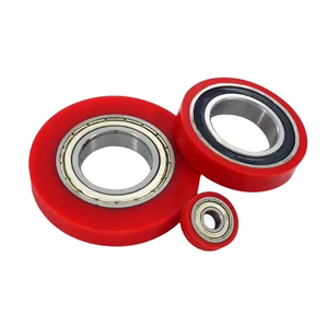 Alta Qualidade Industrial PU Roda De Borracha De Poliuretano Revestido De Uretano Rodízios De Poliuretano De Alto Desempenho Rolo De Plástico De Borracha - Product Image 4