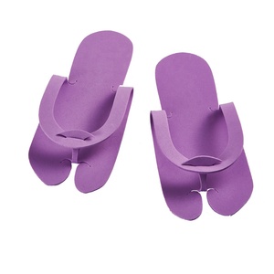 Parti Pedi tek kullanımlık köpük pedikür terlik sandalet ayakkabı misafir toplu Flip flop dikiş <span class=keywords><strong>Spa</strong></span> terlikleri kızlar için - Product Image 5