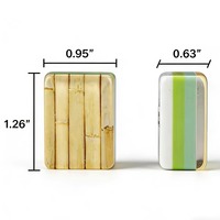 Jeu de tuiles de Mahjong moderne pour 4 joueurs, style américain, 160 tuiles, 1,2 pouce, coffret complet