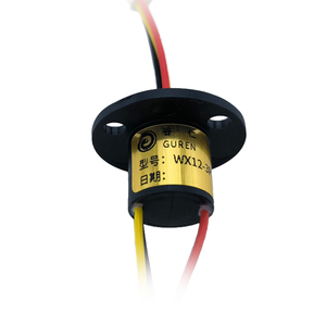 12.4mm OD 3-Way 2A 마이크로 캡슐 슬립 링 소형 전원 모터 로터리 회로 커넥터 전기 접점 재료 - Product Image 6
