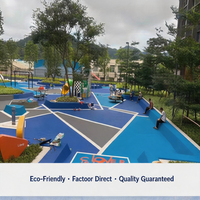 Surface de sécurité au design moderne pour enfants Runsure Sports Stadium Italie France