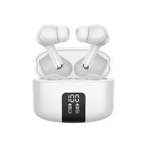 无线耳塞2023热卖防水ENC环境噪音消除电池显示器BT 5.3耳机