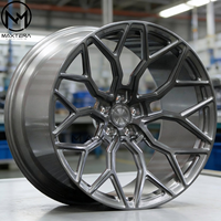 Jantes de voiture de tourisme Maxtera forgées sur mesure style S17-01 pour Porsche 911 Cayman BMW M3 M4 X5 X6 AMG GT Nissan 370Z GT-R en alliage