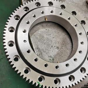 Stalen Enkelassige Zwenking Met Grote Diameter Roterende Zwenkring Tandwiel Hobbed Verwerking Vervaardigd Door Top <span class=keywords><strong>Ring</strong></span> Tandwielen Bedrijf - Product Image 4