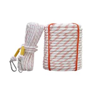 <span class=keywords><strong>Corde</strong></span> de sécurité statique <span class=keywords><strong>avec</strong></span> <span class=keywords><strong>mousqueton</strong></span>, en nylon haute résistance Kernmantle, pour le sauvetage, Chine - Product Image 2