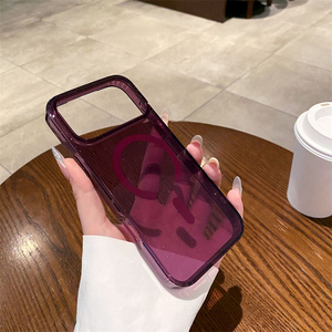 เคสโทรศัพท์ใสแบบแม่เหล็กประดับกลิตเตอร์วิบวับสำหรับ iPhone 18 Pro Max 17 รองรับการชาร์จไร้สาย ป้องกันการกระแทก ขายส่ง - Product Image 5
