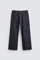 Shorts en jean pour hommes en gros, indigo brut, fermeture boutonnée, OEM ODM, logo personnalisé, prix usine, vente en gros, coupe droite, surpiqûres contrastées, Jorts