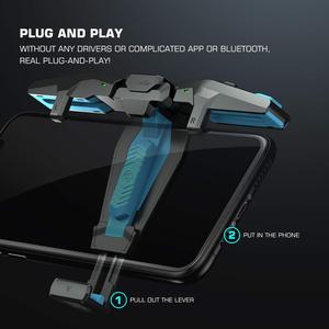 Untuk GameSir F4 Falcon pengendali permainan seluler bermain dapat dilipat Plug Play 4.5-6.5 inci <span class=keywords><strong>joystick</strong></span> ponsel untuk ponsel IOS dan <span class=keywords><strong>Android</strong></span> - Product Image 4