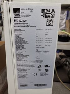 Unidad de Refrigeración para Montaje en Pared SK3302.100 SK3302100 SK-3302.100, 300W, 230V, 50/60Hz, IP34, IP54, Aire Acondicionado para Gabinete SK3302.10 - Product Image 2