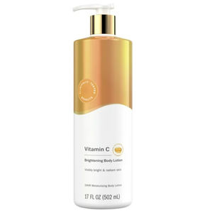 Loción corporal iluminadora con vitamina C 17 fl oz loción hidratante para todo tipo de piel loción para mujeres adultas loción para uso doméstico - Product Image 3