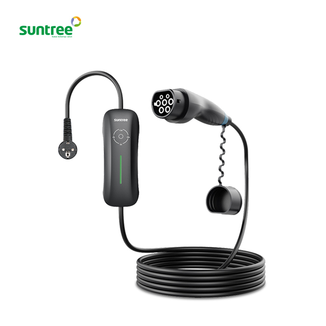 3KW PORTABLE EV CHARGER Portable Electric Car Charger Current Adjustable Portable Ev Charger