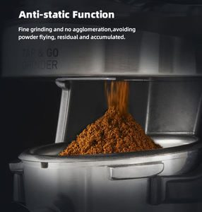 <span class=keywords><strong>Machine</strong></span> à expresso semi-automatique à double groupe de distribution avec bac à grains et moulin intégré - Product Image 6