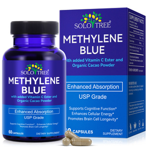 <span class=keywords><strong>C</strong></span>ápsulas de Azul de Metileno de Absorción Mejorada SOLOTREE con Éster de <span class=keywords><strong>Vitamina</strong></span> <span class=keywords><strong>C</strong></span> Añadido para Mejorar la Energía Celular - Product Image 1