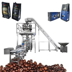เครื่องบรรจุ<span class=keywords><strong>ถั่ว</strong></span><span class=keywords><strong>เค็ม</strong></span>อเนกประสงค์ความเร็วสูงบรรจุในแนวตั้งเครื่องบรรจุเมล็ดกาแฟแบบหลายหัว - Product Image 1
