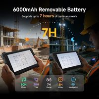 Tableta Robusta con Escáner de Código de Barras Octa Core T81X de 8 Pulgadas, Tableta Industrial Android 14 con Escáner de Inventario Zebra 4710 1D/2D QR