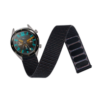 Bracelet de montre léger en nylon respirant et durable pour Samsung Watch4/5 pour Huawei GT3 20/22mm