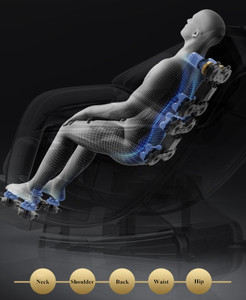 Eléctrico <span class=keywords><strong>de</strong></span> lujo 3D <span class=keywords><strong>de</strong></span> cuerpo completo Shiatsu 4D Zero Gravity Foot <span class=keywords><strong>SPA</strong></span> Silla <span class=keywords><strong>de</strong></span> masaje barata multifuncional - Product Image 6