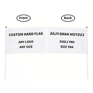 Promoción Venta al por mayor Fútbol Deportes Aficionados Mini Mano Ondeando Bandera Suiza Banderas de mano suizas - Product Image 4