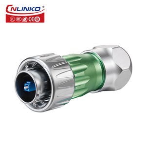 Sợi quang cắm tín hiệu IP67 không thấm nước kết nối kim loại sợi quang cắm vòng nối - Product Image 6