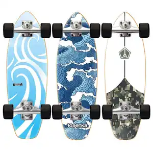 Oem Hoch glatte Ahorn Land Surf board Skateboards