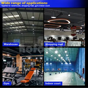 Hofoled 110V 220V 5 Years Warranty Industrial High Bay Lamp 100W 150W 200W 240W UFO LED High Bay Light For Warehouse Workshop