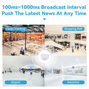 Tùy chỉnh 6 uuid đèn hiệu Bluetooth ibeacon Aoa chính xác trong nhà định vị cho sản phẩm theo dõi <span class=keywords><strong>BLE</strong></span> đèn hiệu - Product Image 3