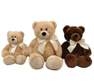 Wholesale Custom Children Gift 10 Inch Cute Bears Soft Stuffed Plush Toy