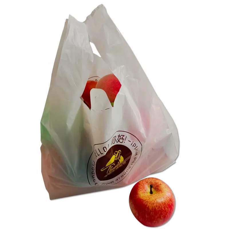 Shopping bags wholesalers cheap custom logo printed carry bags for shopping supermarket plastic grocery shopping bag